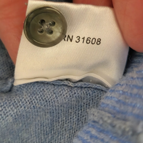 Jos. A. Bank Reserve Men's Long Sleeve Polo Sweater XL - Picture 6 of 8